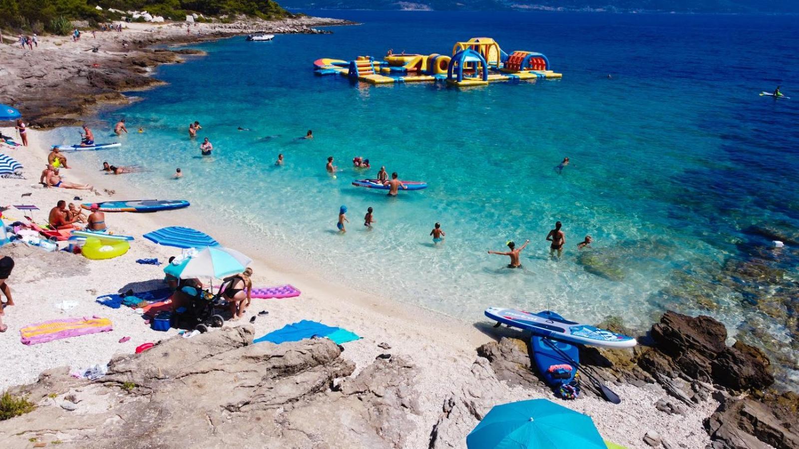 Apartments&Rooms Miro Sea View - Near Beach Sumartin Luaran gambar